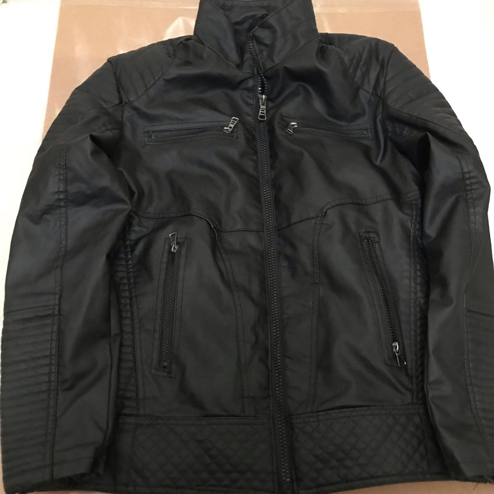 Mens leather jacket